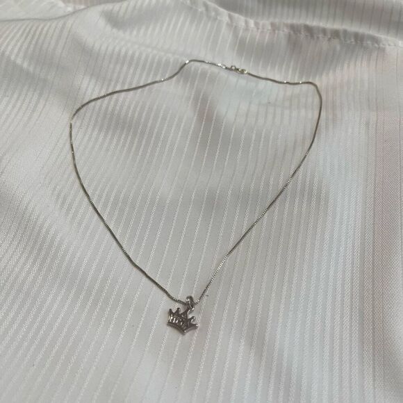 DL 925 Princess Statement Necklace - Picture 6 of 7